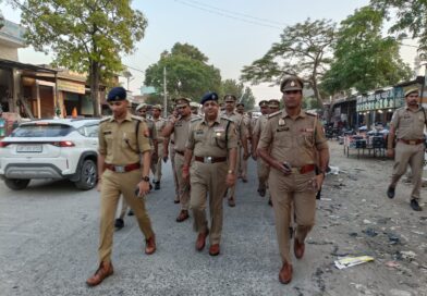 ईद-उल-जुहा से पहले शामली पुलिस का फ्लैग मार्च